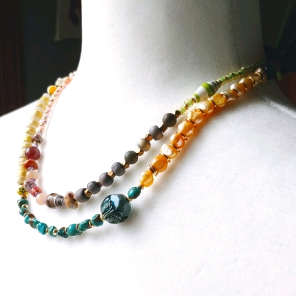 🛑HOLD🛑Convertible Bracelet OR 2 Strand Necklace - Picture 2 of 12